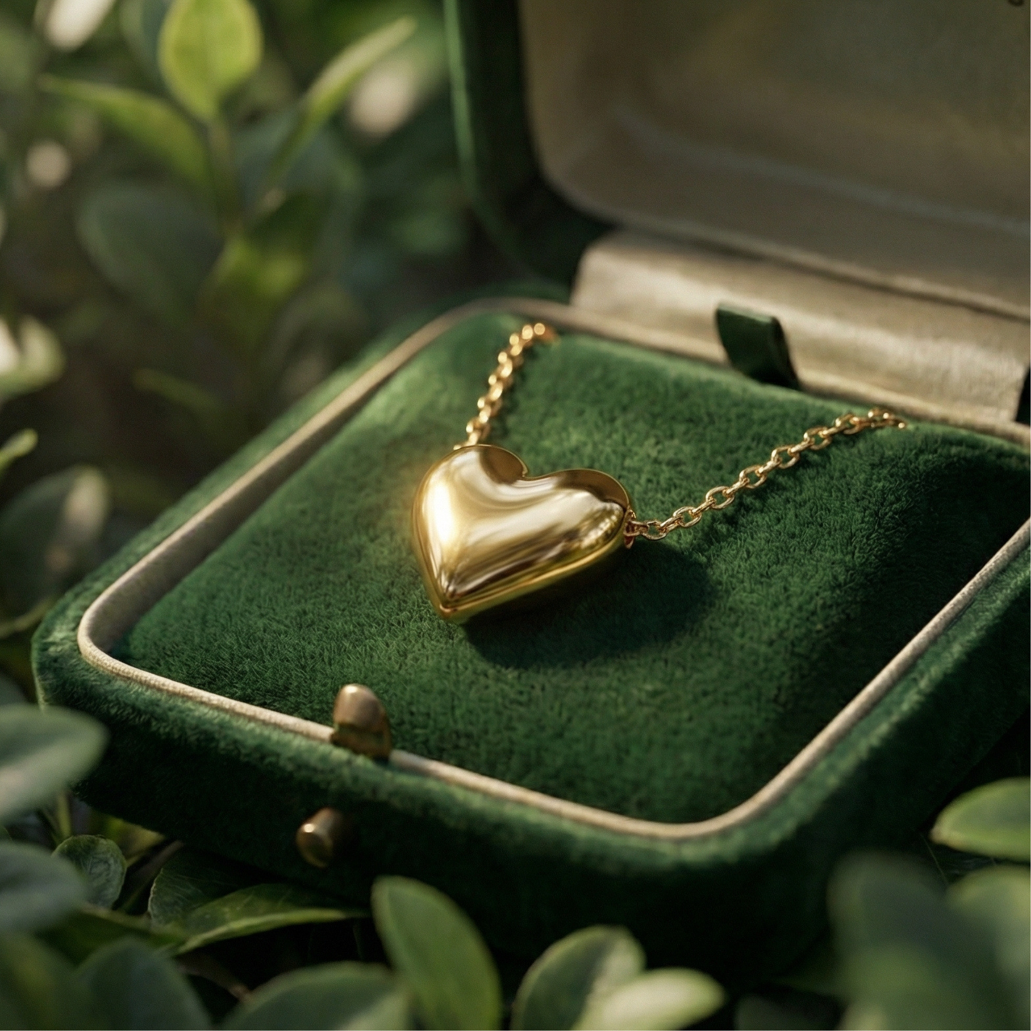 Timeless Gold Heart Necklace