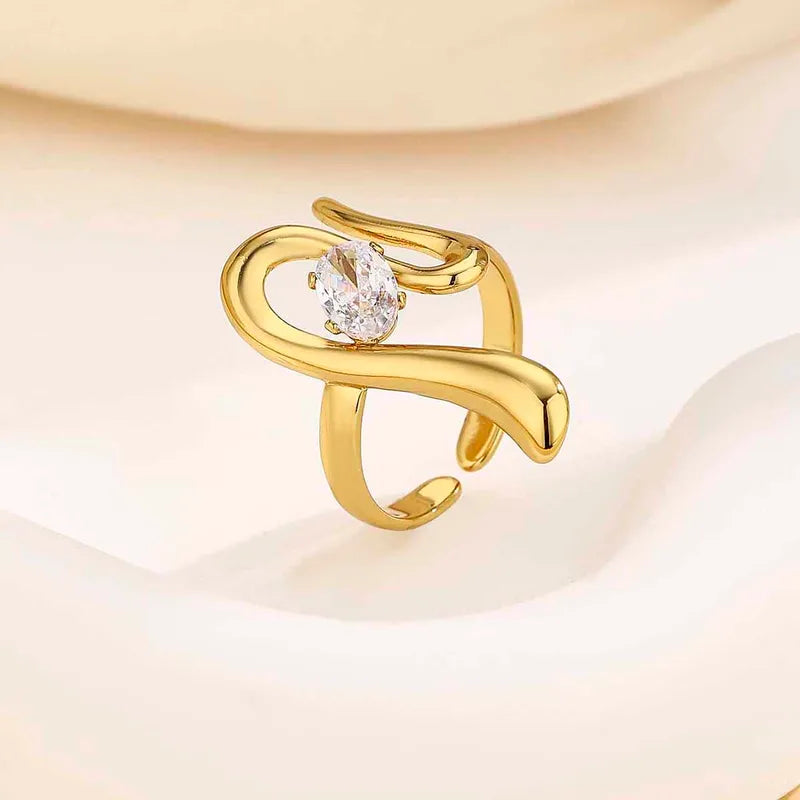 Chic Gold Plated Ring