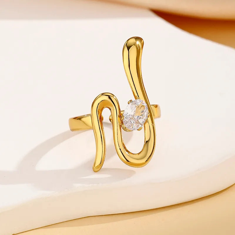 Chic Gold Plated Ring