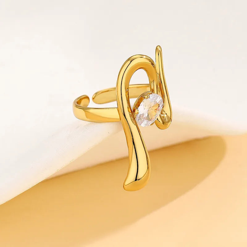 Chic Gold Plated Ring