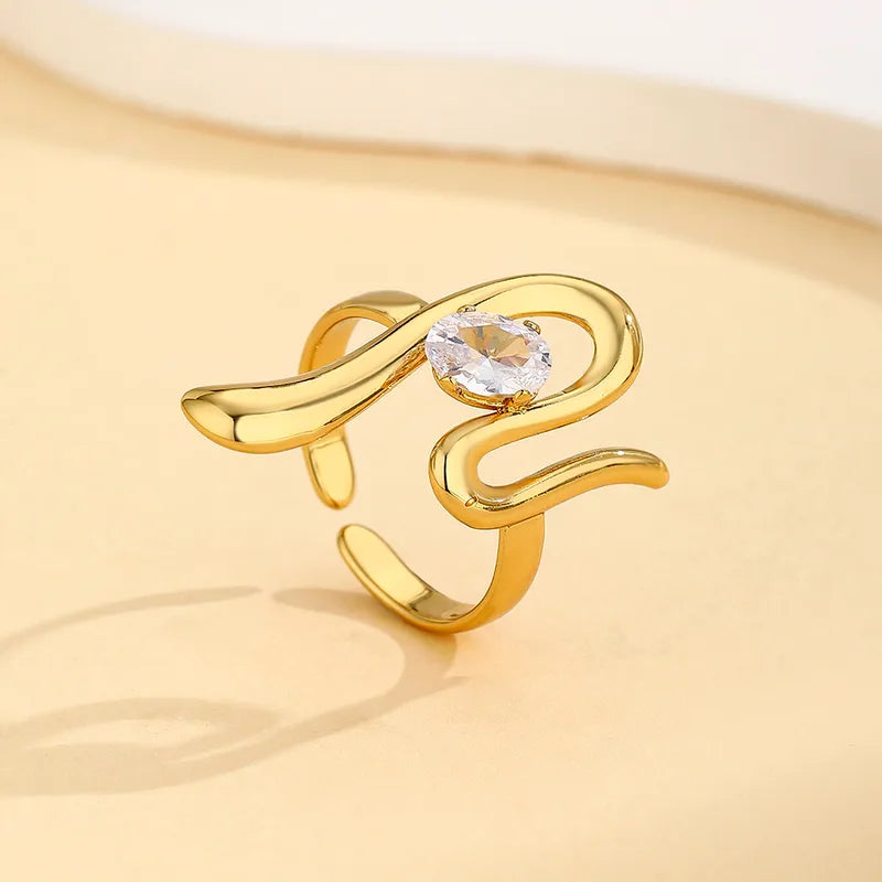 Chic Gold Plated Ring