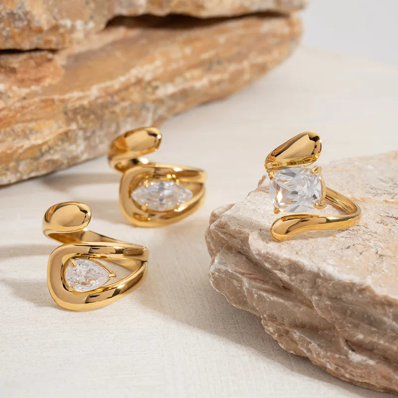Classic Gold Open Ring