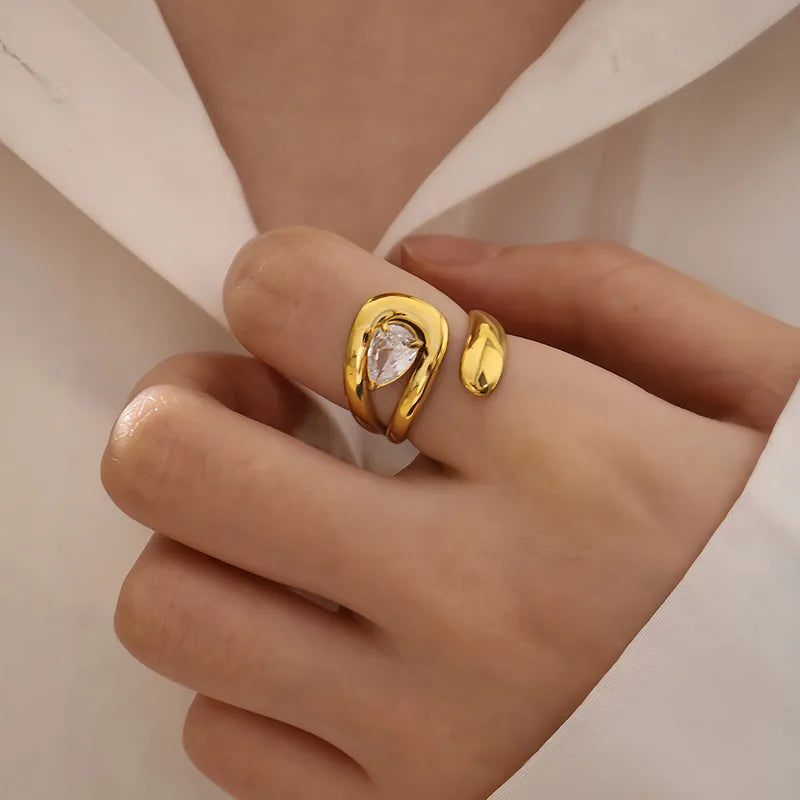 Classic Gold Open Ring