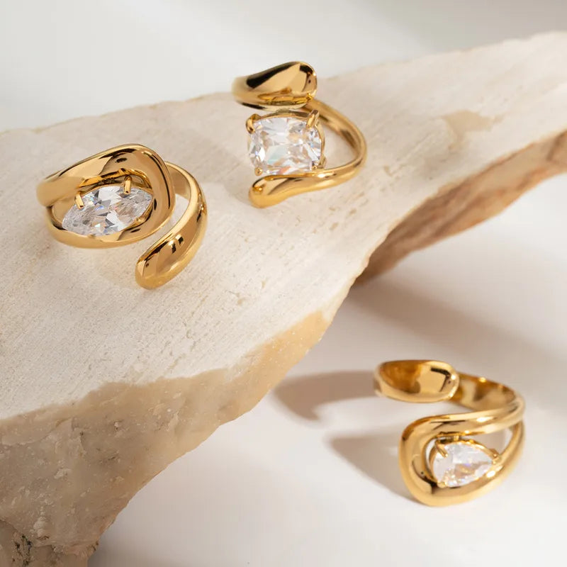 Classic Gold Open Ring