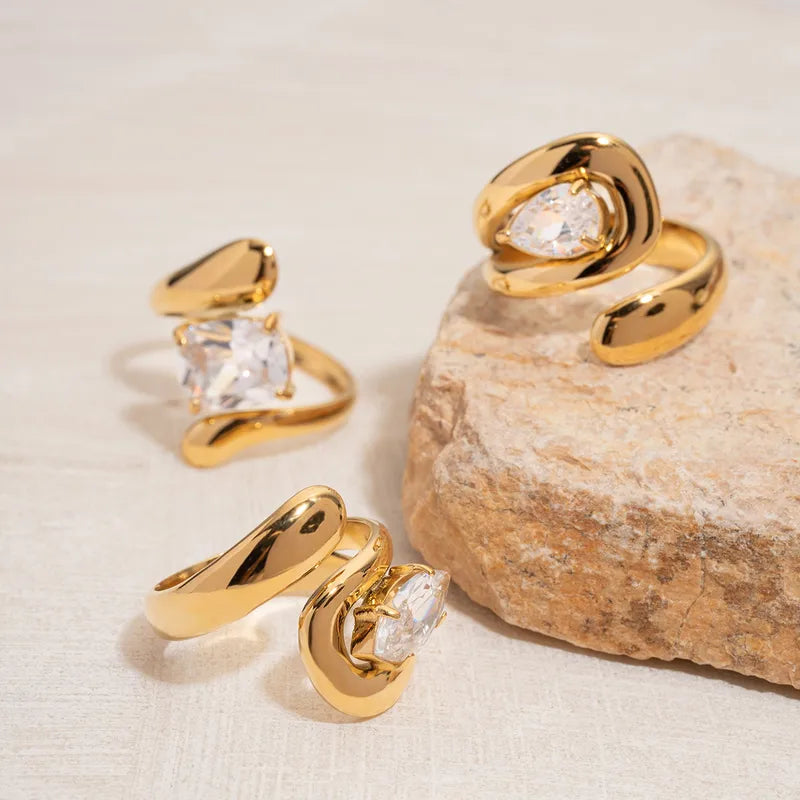 Classic Gold Open Ring
