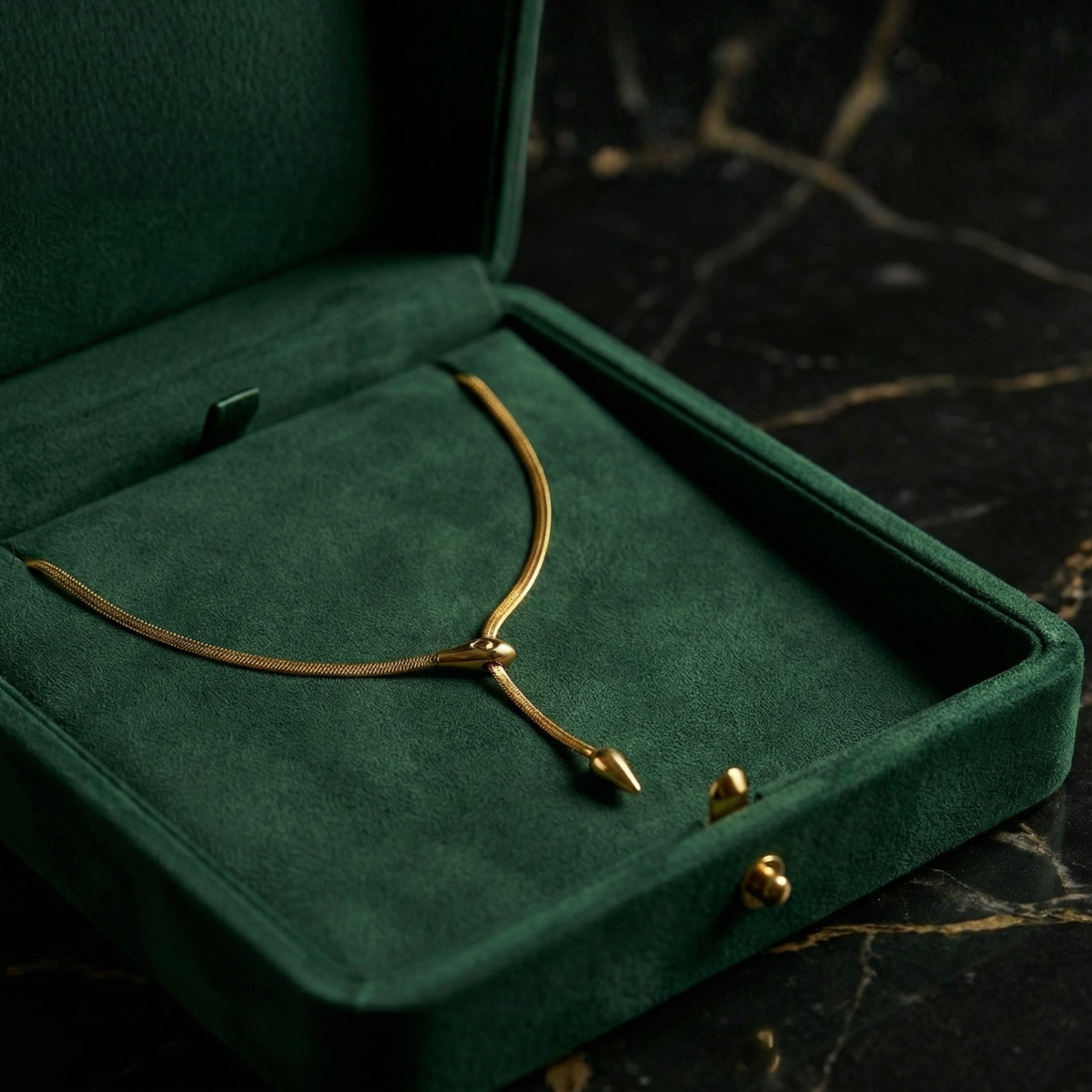 Golden Serpent Luxe Choker