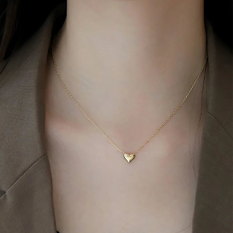 Timeless Gold Heart Necklace