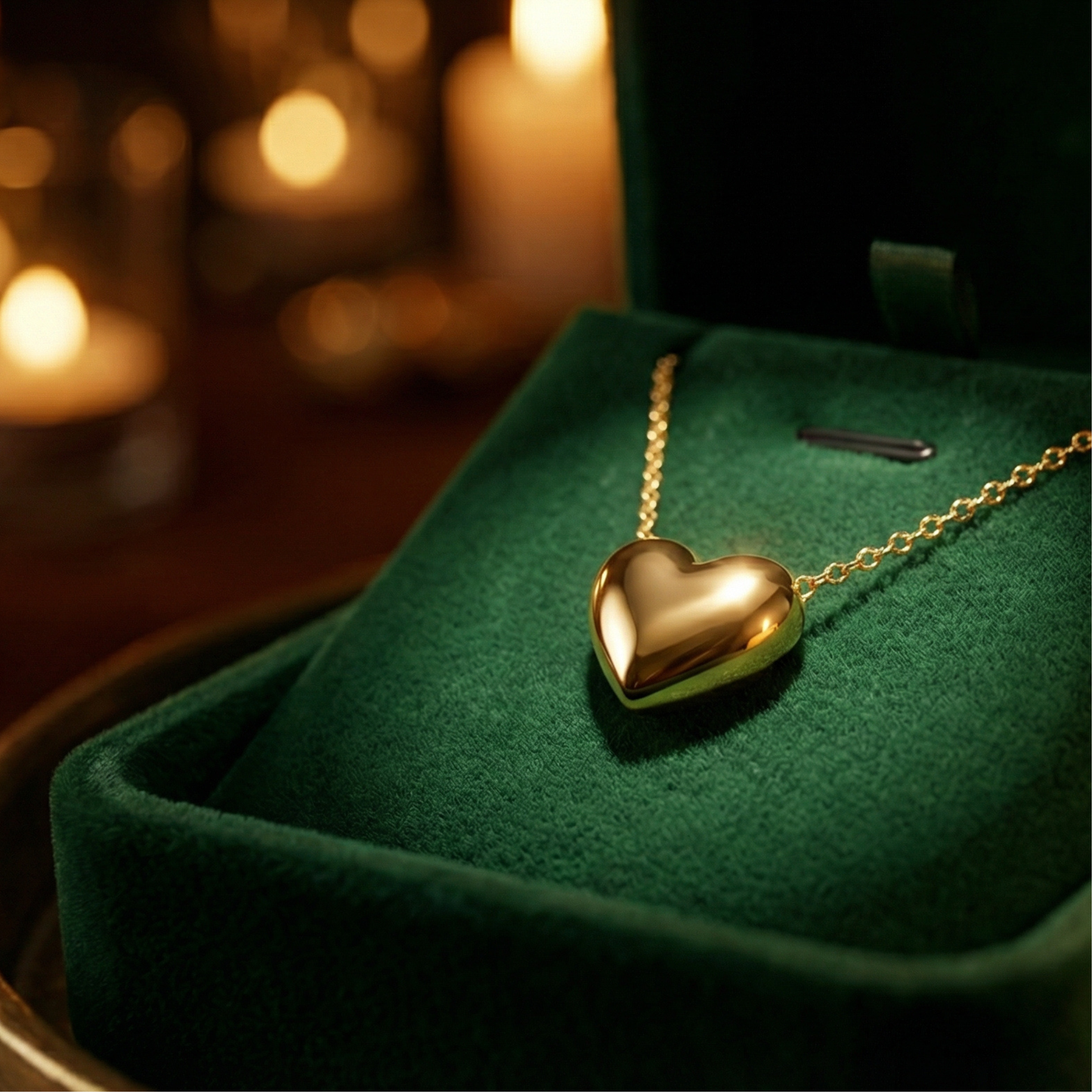 Timeless Gold Heart Necklace