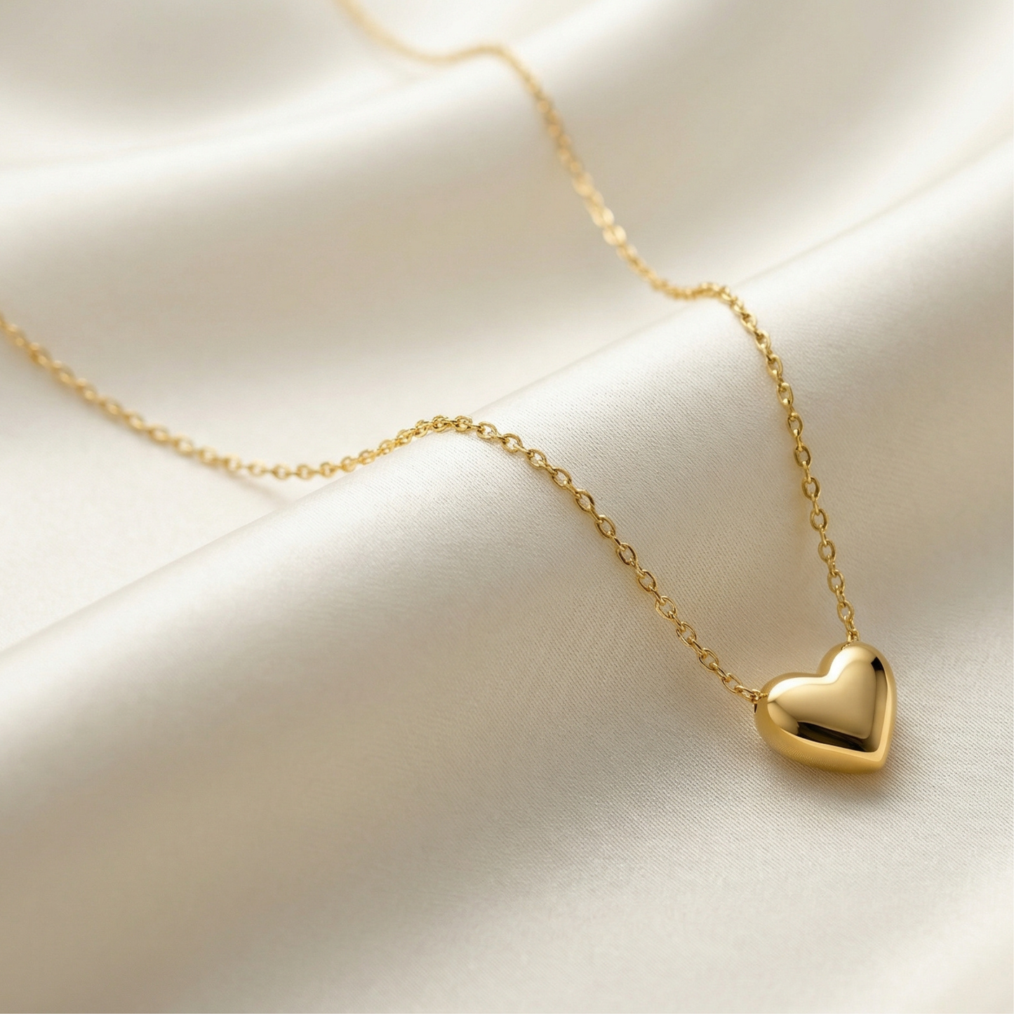 Timeless Gold Heart Necklace