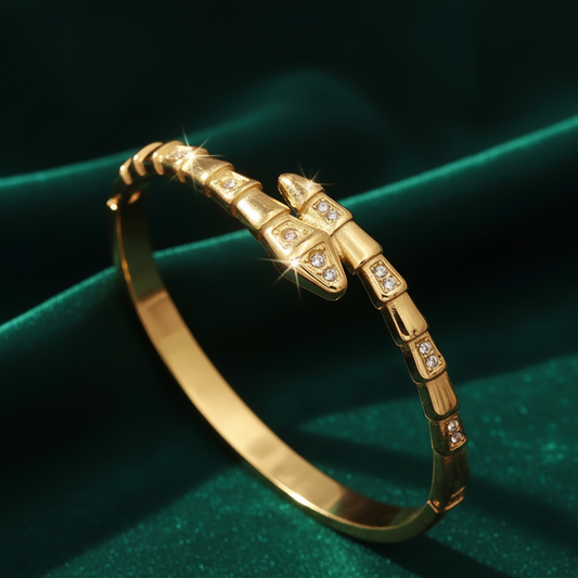 Jaguar & Snake Bangle