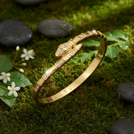 Jaguar & Snake Bangle