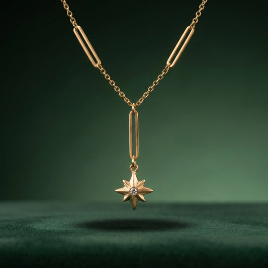 18K Gold Shine Necklace