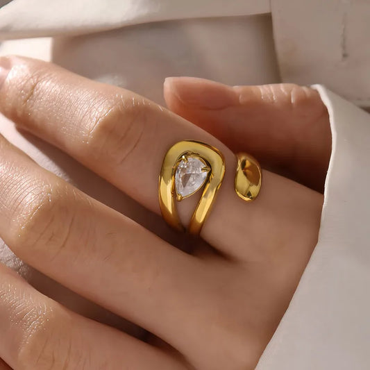 Classic Gold Open Ring