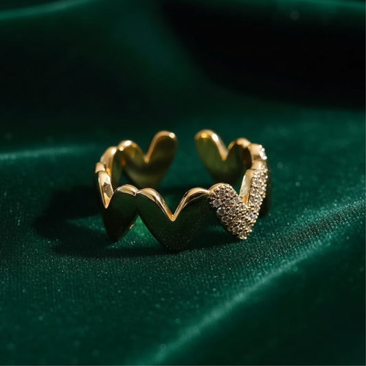 Tender Heart Open Ring