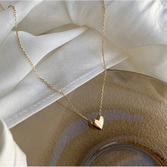 Timeless Gold Heart Necklace