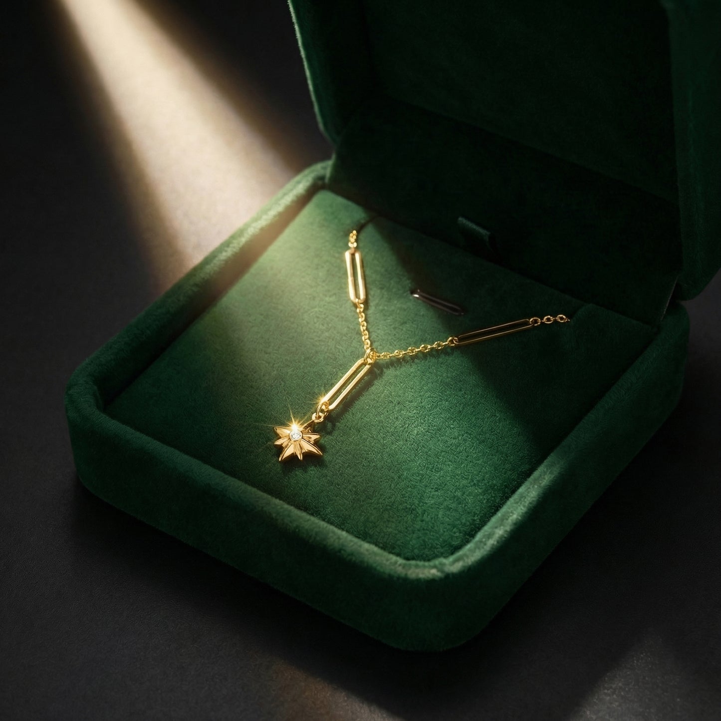 18K Gold Shine Necklace