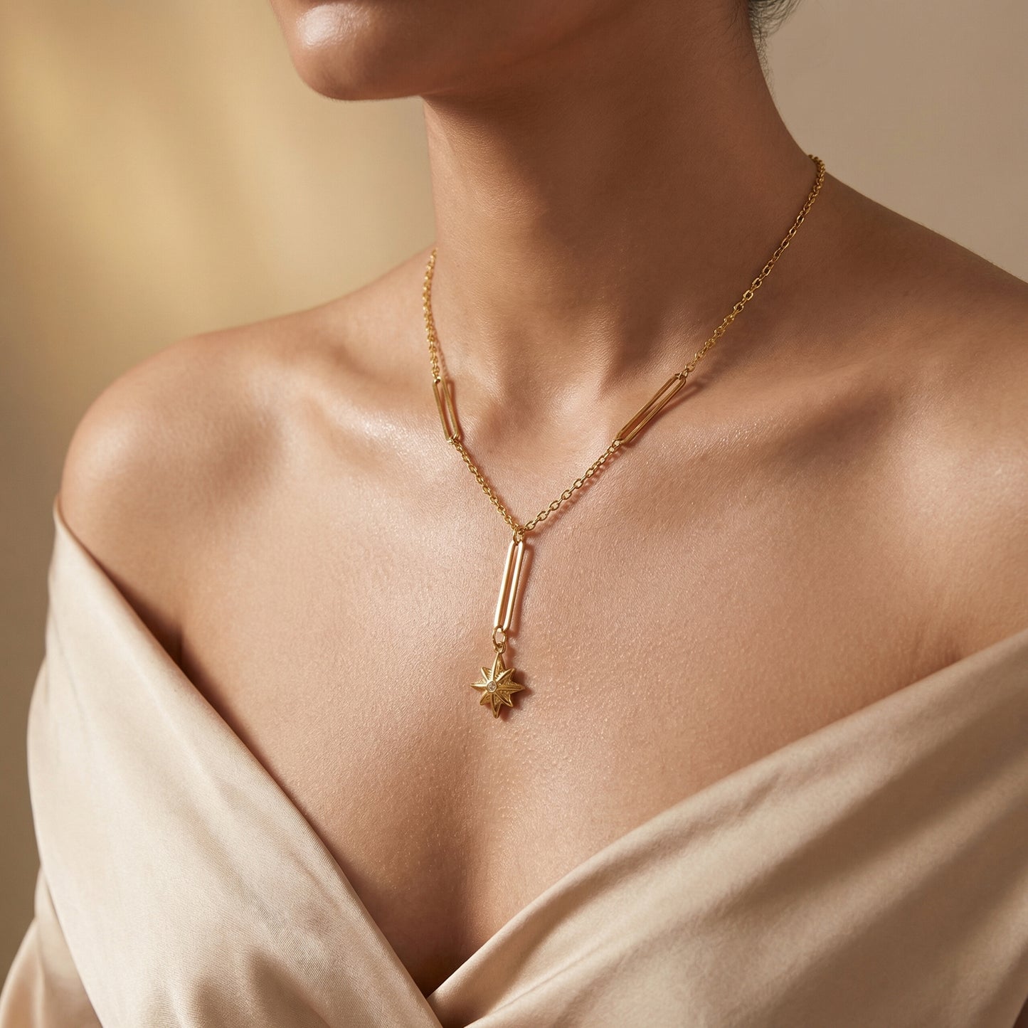 18K Gold Shine Necklace
