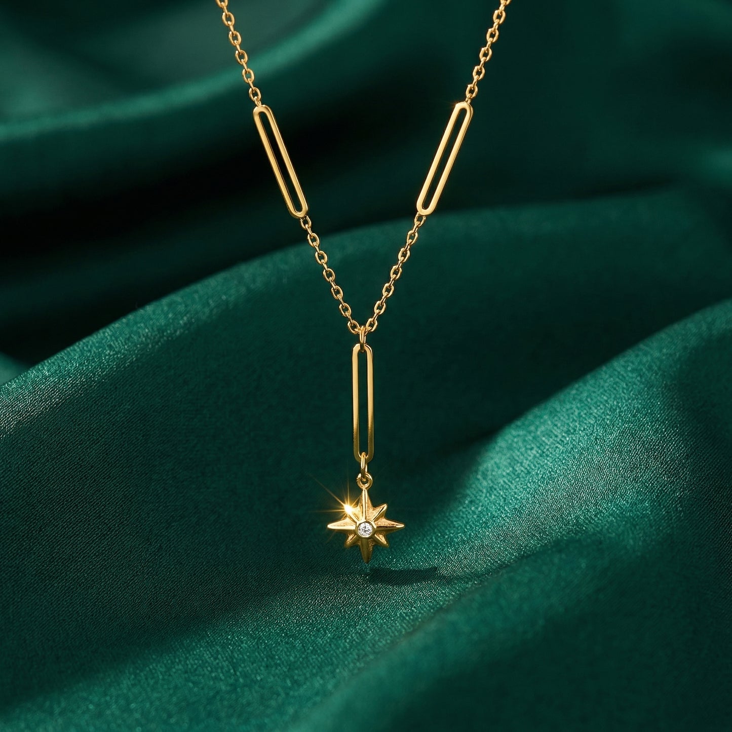 18K Gold Shine Necklace